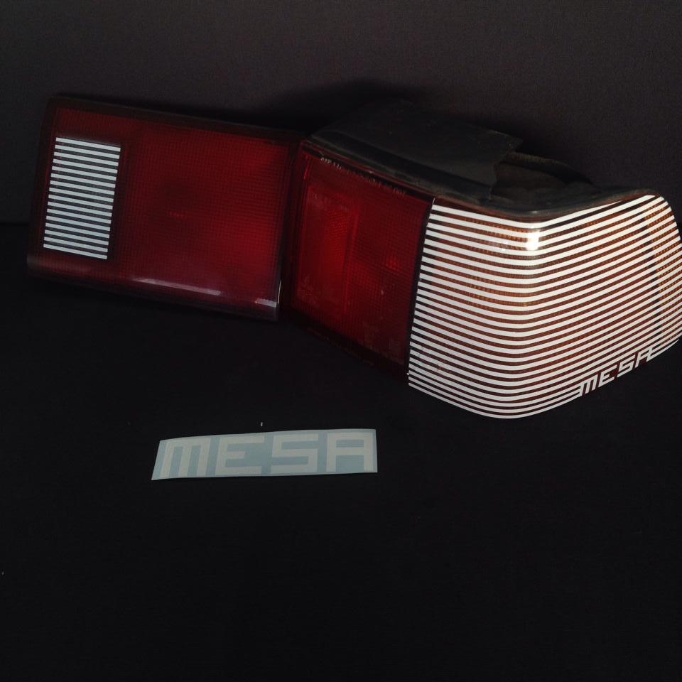Honda MESA EDM V1 EF wagon tail light pinstripes