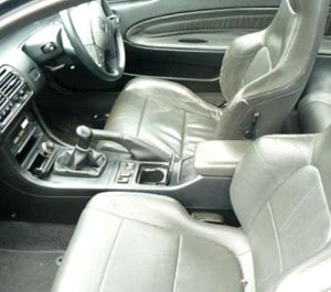 gray leather interior